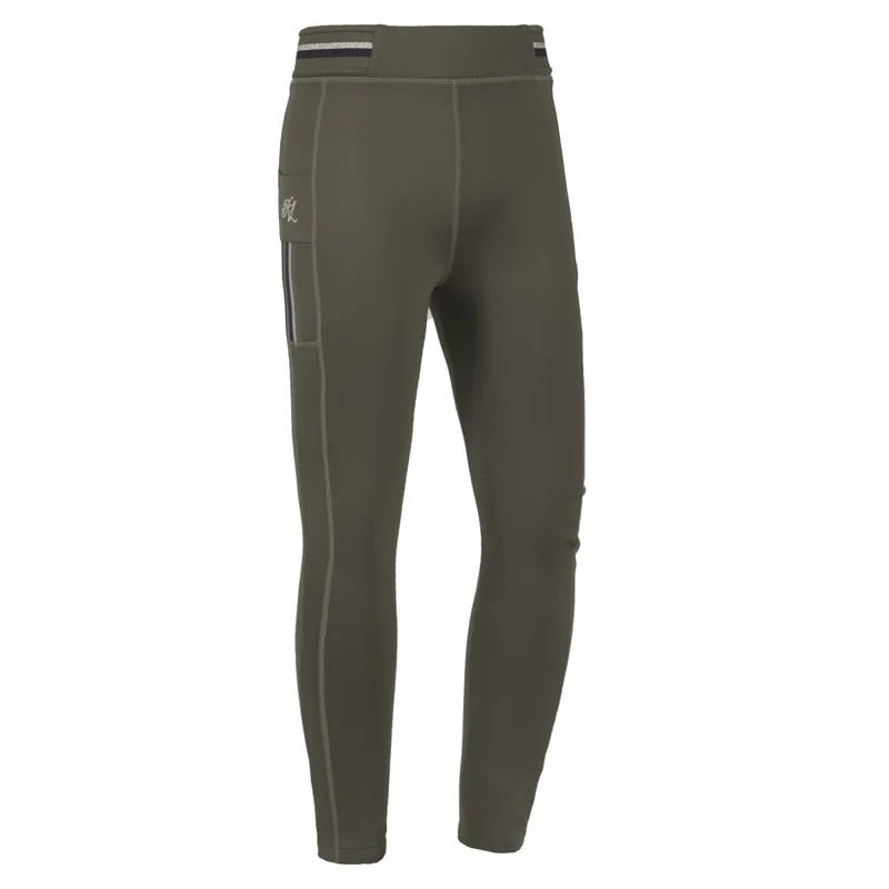Kingsland KLkattie W F-Tec4 F-Grip Tights - Green Beluga